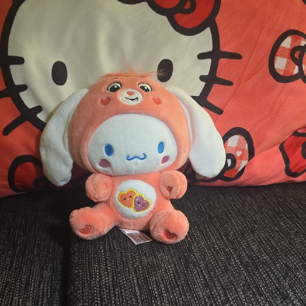 Hello Kitty x Care Bears Cinnamoroll Stuffed Plush Toy Stuffed Animal